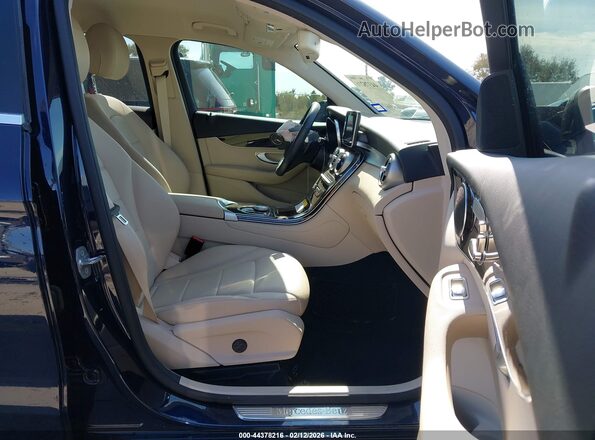 WDC0G4JB8HV008147 2017 MERCEDES-BENZ GLC 300 Dark Blue წინა სალონის ხედი