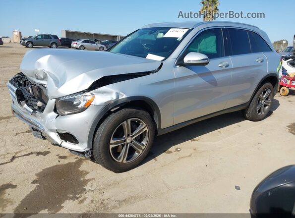 WDC0G4JB9GF058970 2016 MERCEDES-BENZ GLC 300 Серебряный Передняя левая четверть