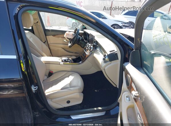 WDC0G4JBXGF036332 2016 MERCEDES-BENZ GLC 300 Black Widok wnętrza z przodu