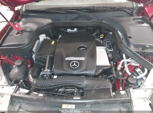WDC0G4KB0JV092033 2018 MERCEDES-BENZ GLC 300 Red Вид спереду