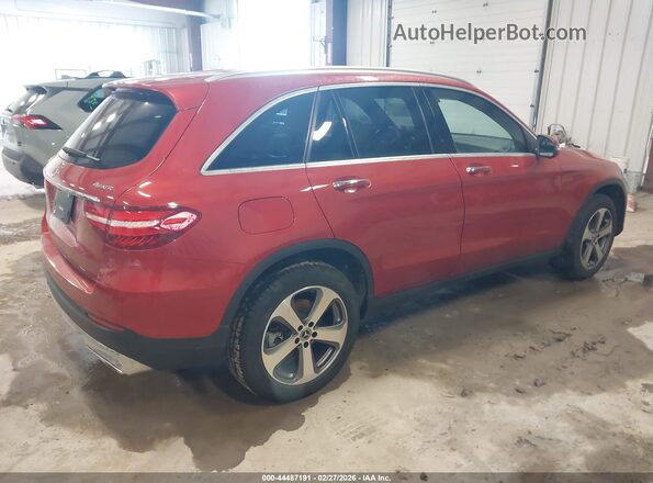 WDC0G4KB0JV092033 2018 MERCEDES-BENZ GLC 300 Red Задня права чверть