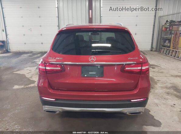 WDC0G4KB0JV092033 2018 MERCEDES-BENZ GLC 300 Red 