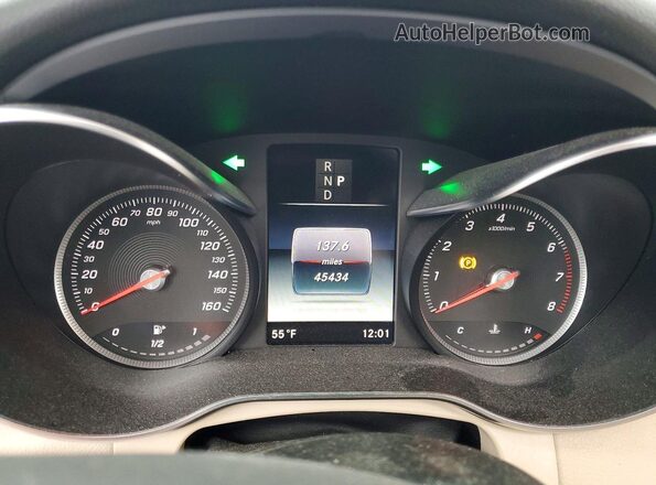WDC0G4KB0KF656971 2019 MERCEDES-BENZ GLC-CLASS Синий 