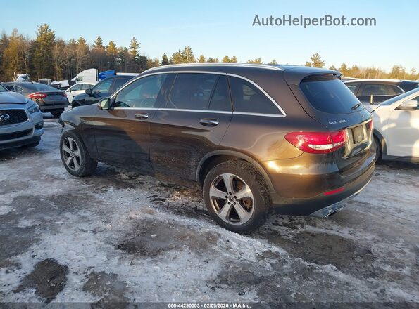 WDC0G4KB3JV079602 2018 MERCEDES-BENZ GLC 300 Brown Trasero izquierdo