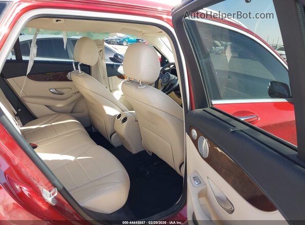 WDC0G4KB6GF043518 2016 MERCEDES-BENZ GLC 300 Red Widok naklejki z numerem VIN