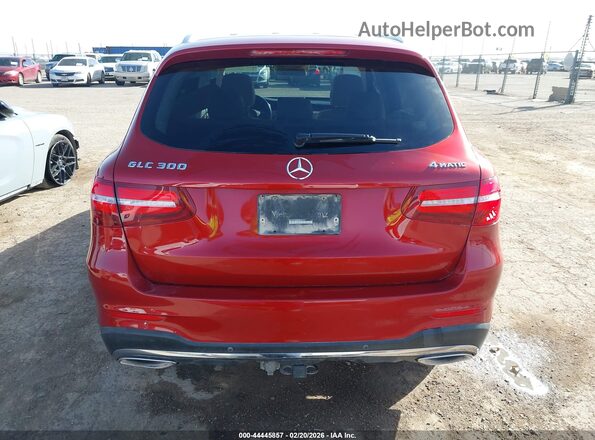 WDC0G4KB6GF043518 2016 MERCEDES-BENZ GLC 300 Red 