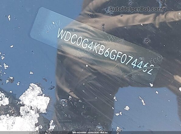 WDC0G4KB6GF074462 2016 MERCEDES-BENZ GLC 300 Серый 