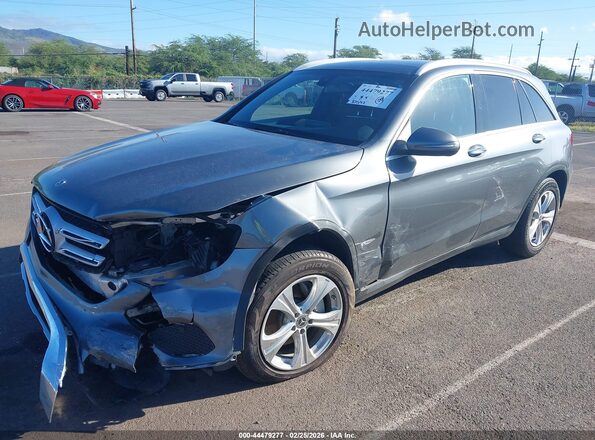 WDC0G4KB6JV033603 2018 MERCEDES-BENZ GLC 300 Gray წინა ხედი