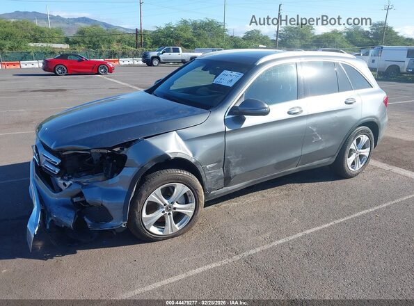 WDC0G4KB6JV033603 2018 MERCEDES-BENZ GLC 300 Gray წინა მარცხენა ხედი სამი მეოთხედიდან