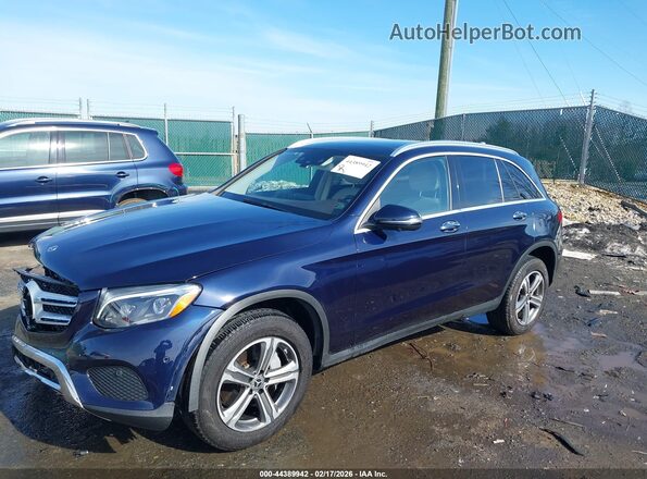 WDC0G4KB9JV053389 2018 MERCEDES-BENZ GLC 300 Blue Front left