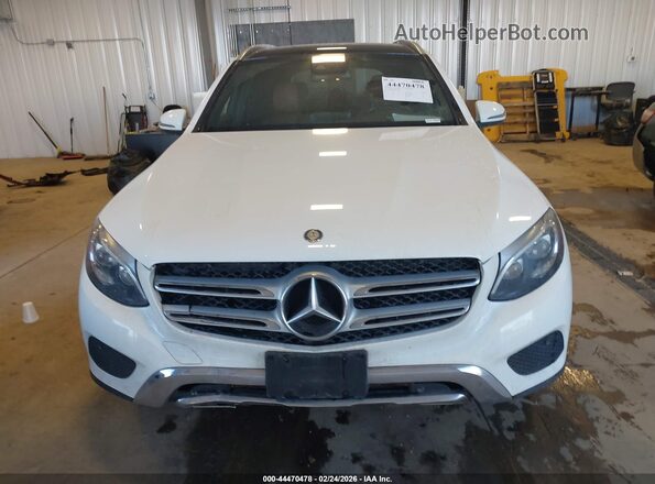 WDC0G4KBXGF034840 2016 MERCEDES-BENZ GLC 300 White Instrument cluster view