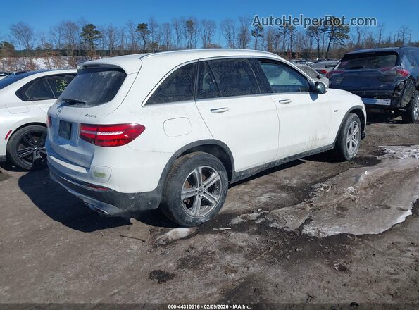 WDC0G5EB0KF611580 2019 MERCEDES-BENZ GLC 350E Белый Задняя правая четверть