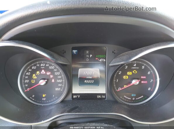 WDC0G5EB1KF494804 2019 MERCEDES-BENZ GLC 350E Gray Vista de los asientos traseros