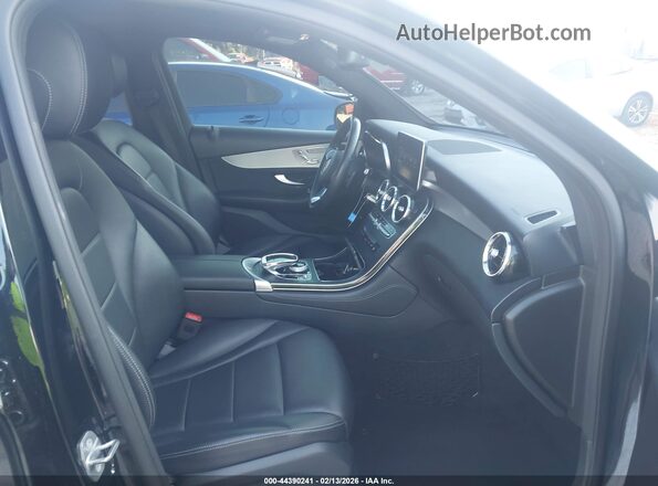 WDC0G5EB4KF496739 2019 MERCEDES-BENZ GLC 350E Black წინა სალონის ხედი
