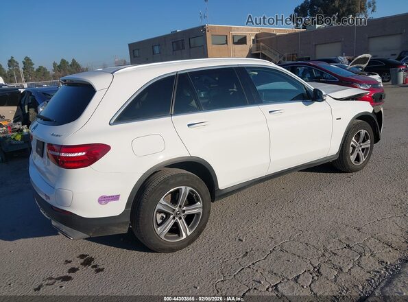 WDC0G5EB5KF620131 2019 MERCEDES-BENZ GLC 350E Белый Задняя правая четверть