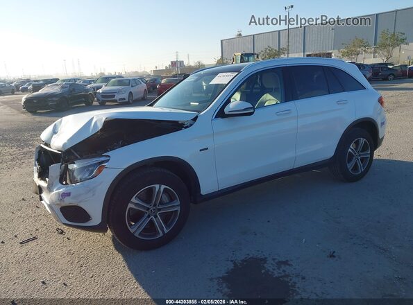 WDC0G5EB5KF620131 2019 MERCEDES-BENZ GLC 350E Белый Передняя левая четверть