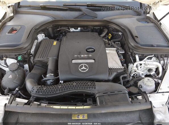 WDC0G5EBXJF418707 2018 MERCEDES-BENZ GLC 350E White Vista trasera