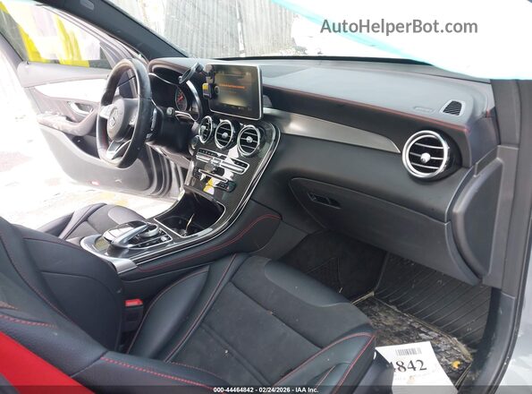 WDC0G6EB1KF518105 2019 MERCEDES-BENZ AMG GLC 43 Gray წინა სალონის ხედი