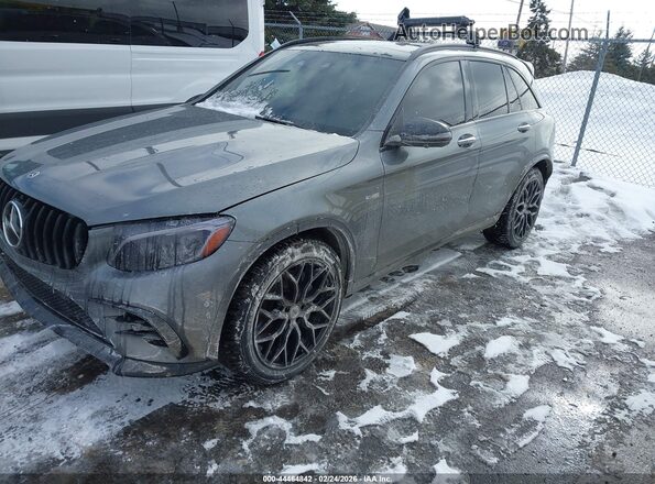 WDC0G6EB1KF518105 2019 MERCEDES-BENZ AMG GLC 43 Gray წინა მარცხენა ხედი სამი მეოთხედიდან