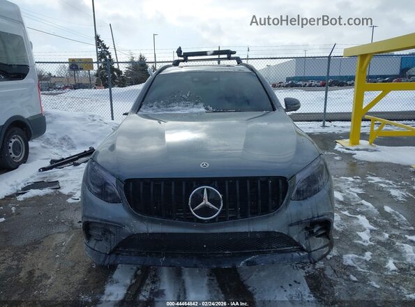 WDC0G6EB1KF518105 2019 MERCEDES-BENZ AMG GLC 43 Gray უკანა სალონის ხედი
