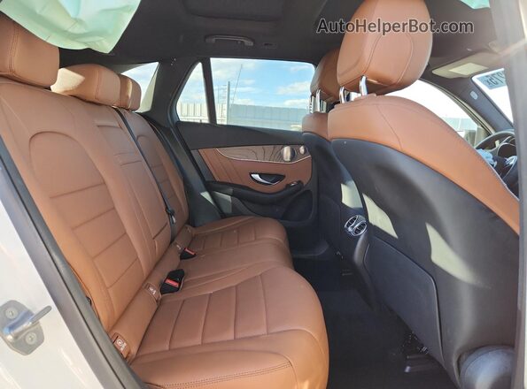 WDC0G8EB4LF700801 2020 MERCEDES-BENZ GLC-CLASS White Vista interior trasera