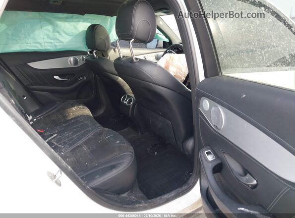 WDC0G8JB0JF469933 2018 MERCEDES-BENZ AMG GLC 63 White VIN კოდის სტიკერის ხედი