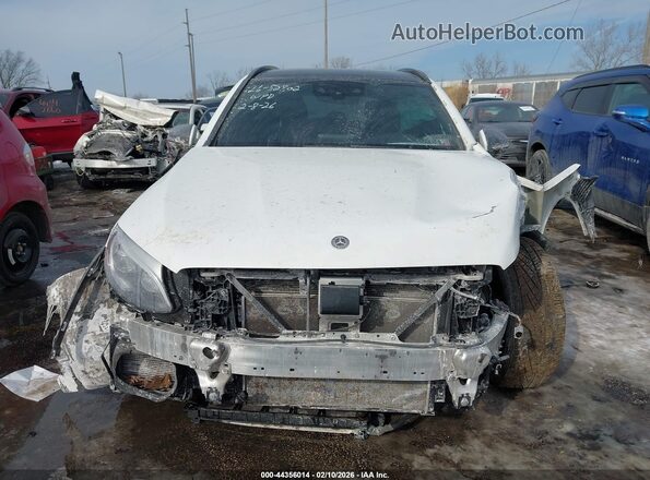 WDC0G8JB0JF469933 2018 MERCEDES-BENZ AMG GLC 63 White უკანა სალონის ხედი
