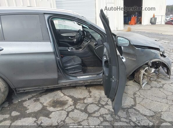 WDC0G8JB8JF432452 2018 MERCEDES-BENZ AMG GLC 63 Gray წინა სალონის ხედი