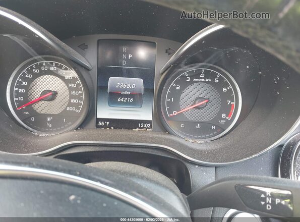 WDC0G8JB8JF432452 2018 MERCEDES-BENZ AMG GLC 63 Gray უკანა სავარძლების ხედი