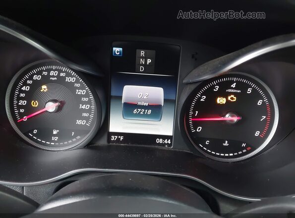 WDC0J4KB0JF470637 2018 MERCEDES-BENZ GLC 300 COUPE White Vista de los asientos traseros