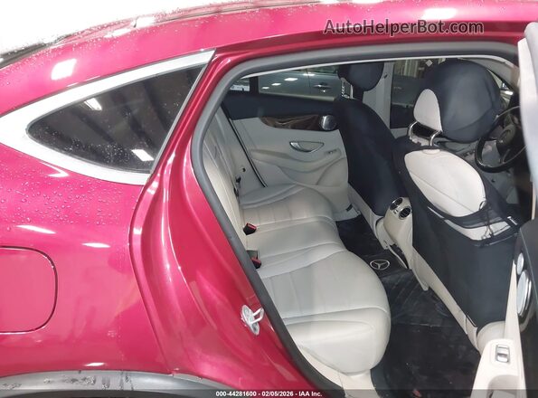 WDC0J4KB2HF245923 2017 MERCEDES-BENZ GLC 300 COUPE Red VIN კოდის სტიკერის ხედი