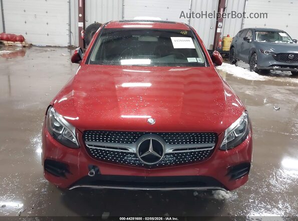 WDC0J4KB2HF245923 2017 MERCEDES-BENZ GLC 300 COUPE Red ხელსაწყოთა პანელის ხედი