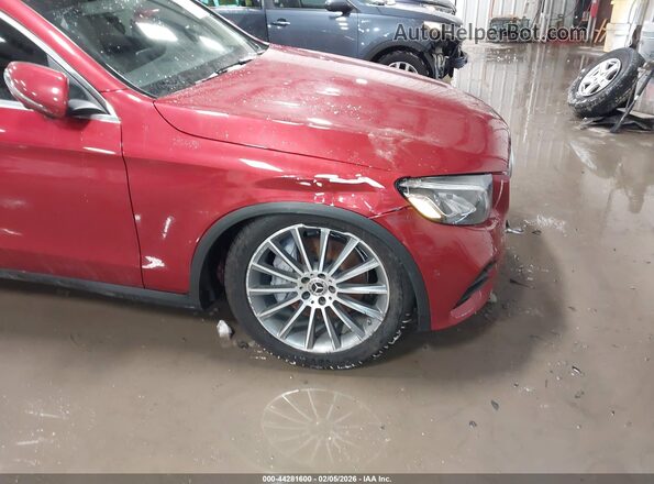 WDC0J4KB2HF245923 2017 MERCEDES-BENZ GLC 300 COUPE Red წინა ხედი