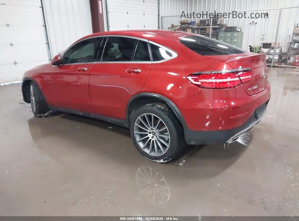 WDC0J4KB2HF245923 2017 MERCEDES-BENZ GLC 300 COUPE Red უკანა მარცხენა