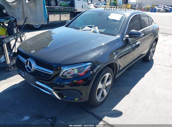 WDC0J4KB2KF572054 2019 MERCEDES-BENZ GLC 300 COUPE Black წინა მარცხენა ხედი სამი მეოთხედიდან