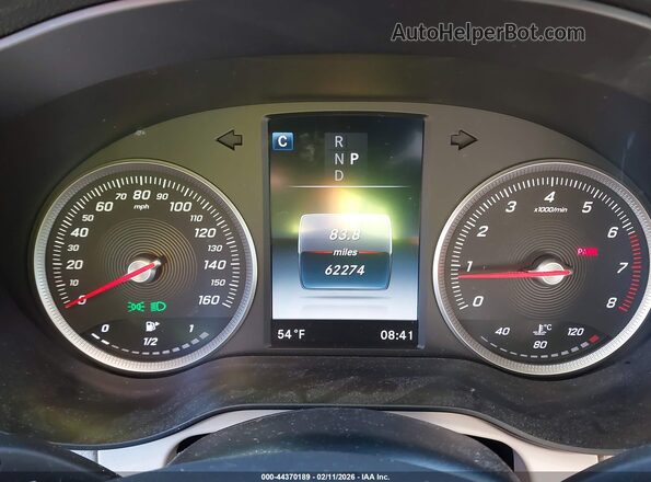 WDC0J4KB4HF189970 2017 MERCEDES-BENZ GLC 300 COUPE White Widok tylnych siedzeń