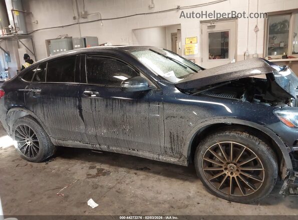 WDC0J4KB4HF230615 2017 MERCEDES-BENZ GLC 300 COUPE Dark Blue Вид задньої частини салону