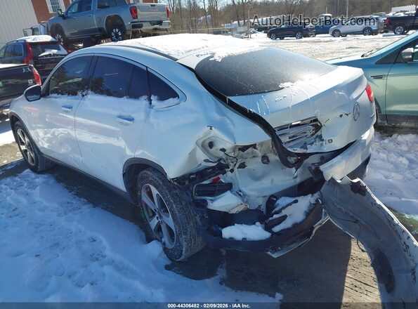 WDC0J4KB5JF385969 2018 MERCEDES-BENZ GLC 300 COUPE White Tył lewy