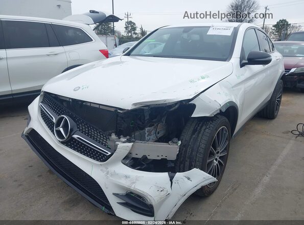 WDC0J4KB9HF244932 2017 MERCEDES-BENZ GLC 300 COUPE White წინა მარცხენა ხედი სამი მეოთხედიდან