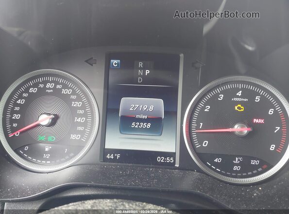 WDC0J4KB9HF244932 2017 MERCEDES-BENZ GLC 300 COUPE White უკანა სავარძლების ხედი