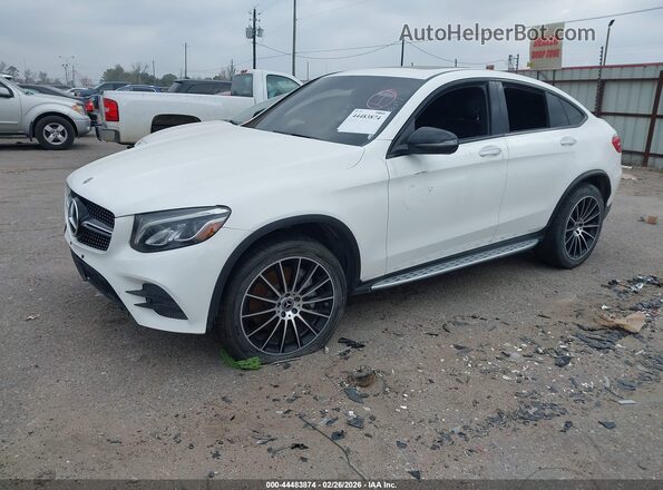 WDC0J4KB9JF321921 2018 MERCEDES-BENZ GLC 300 COUPE White Передня ліва чверть