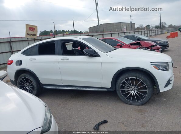 WDC0J4KB9JF321921 2018 MERCEDES-BENZ GLC 300 COUPE White Вид щитка приладів
