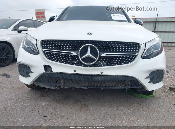 WDC0J4KB9JF321921 2018 MERCEDES-BENZ GLC 300 COUPE White Вид спереду