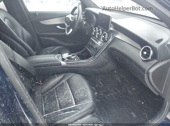 WDC0J4KB9KF581754 2019 MERCEDES-BENZ GLC 300 COUPE Синий Вид салона спереди