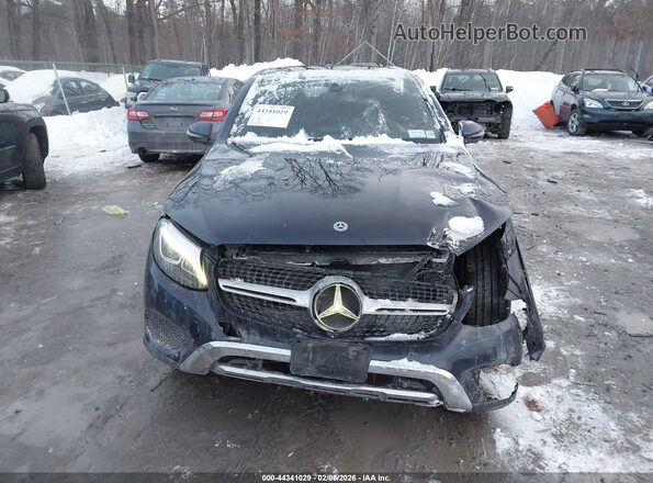 WDC0J4KB9KF581754 2019 MERCEDES-BENZ GLC 300 COUPE Синий Вид панели приборов