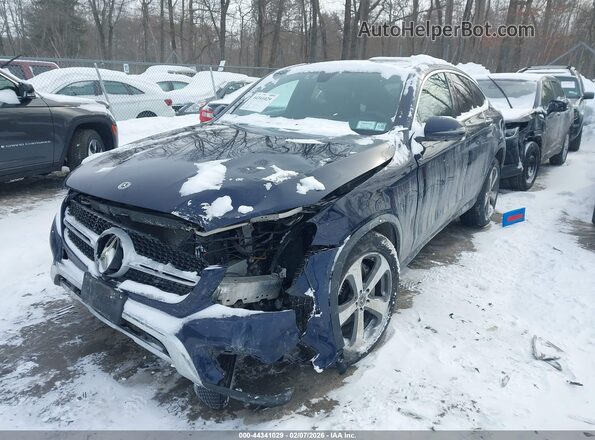 WDC0J4KB9KF581754 2019 MERCEDES-BENZ GLC 300 COUPE Синий Вид спереди