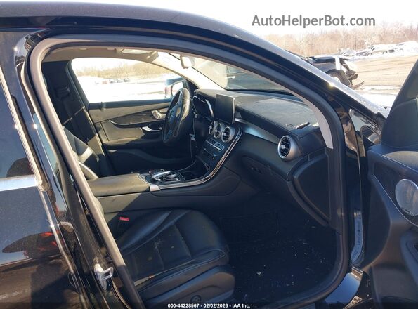 WDC0J4KBXHF242736 2017 MERCEDES-BENZ GLC 300 COUPE Black Widok wnętrza z przodu