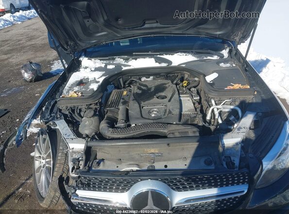 WDC0J4KBXHF242736 2017 MERCEDES-BENZ GLC 300 COUPE Black Widok z tyłu