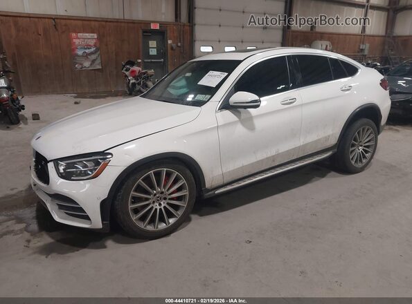 WDC0J8EB2LF708896 2020 MERCEDES-BENZ GLC 300 COUPE White Передня ліва чверть