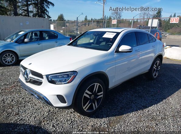 WDC0J8EB4LF709631 2020 MERCEDES-BENZ GLC 300 COUPE White Przód lewy